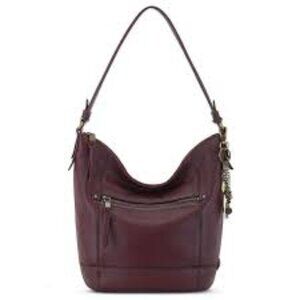 The Sak Sequoia Hobo Cabemet Pebble